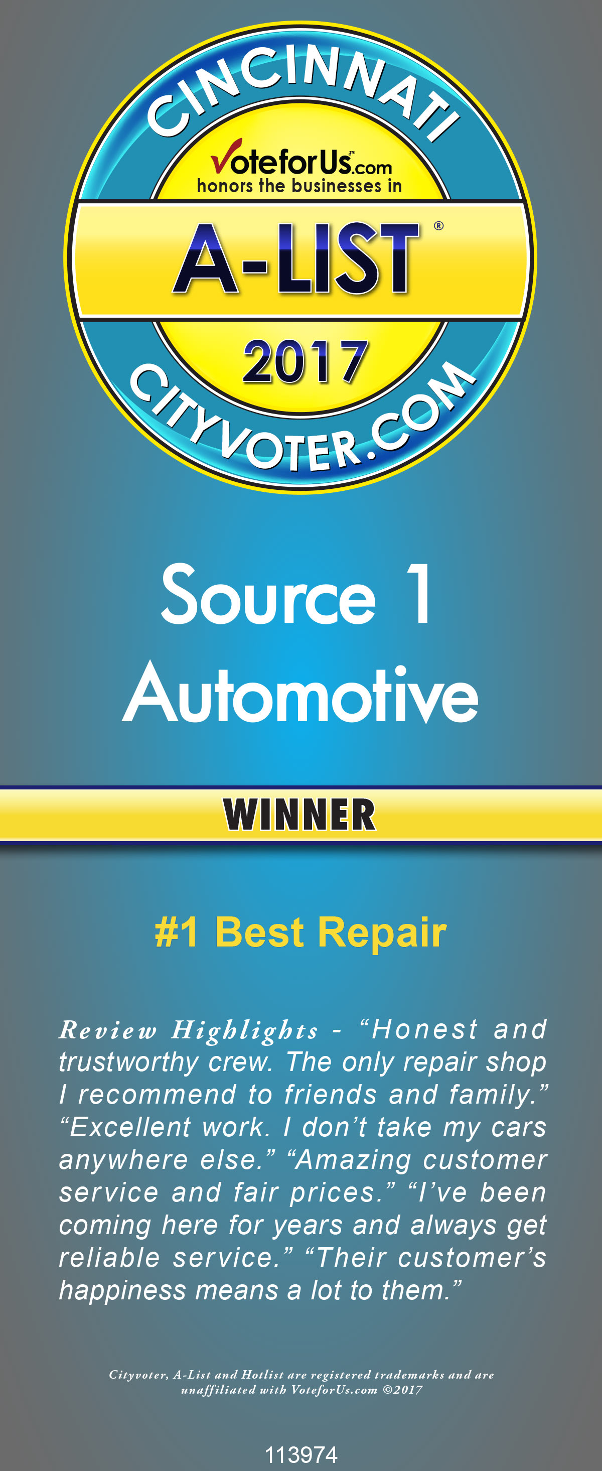 Number One Best Repair